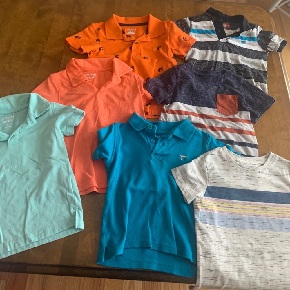 Bundle of 7 nice shirts for boys